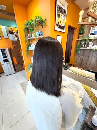 カラー Earth長崎浜の町店所属・年末限定艶カラー ⛄️⛄️梅本琉衣のヘアスタイル