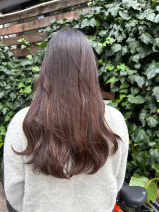 ロング 🤍Nozomi/ オリーブカラー🌿のヘアスタイル