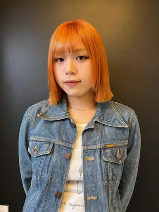 ミディアム カラー @kyoniyy KYONIのヘアスタイル