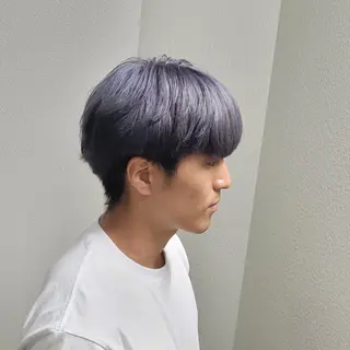 メンズ カラー ヘアアレンジ 銀座/ショート/ メンズ/HINOKIのヘアスタイル