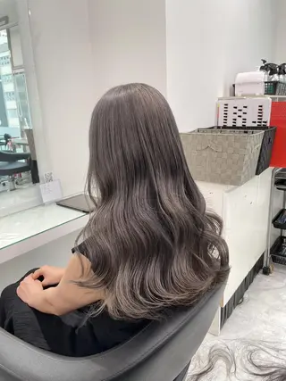 セミロング カラー 💗爆美女製造機💗 ハイトーン-髪質改善のヘアスタイル