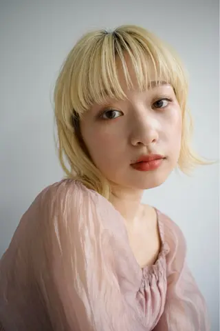 ミディアム 山中 束真のヘアスタイル