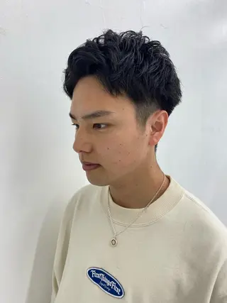 メンズ 柏メンズパーマ特化 蛯谷 晃裕のヘアスタイル