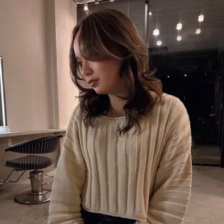 セミロング 【海外風カラー】 DEAN/YUYAのヘアスタイル