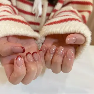 𝕄𝕚𝕪𝕦🤍 自由が丘⌇パラジェルのネイルデザイン