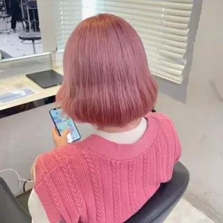 セミロング 似合わせ艶カラー🪽 ひかる🪽のヘアスタイル