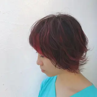 ショート カラー メンズカット特化柏駅 徒歩3分LOUのヘアスタイル