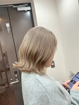 ミディアム 透明感/ダブルカラー /🌸ERI🌸のヘアスタイル