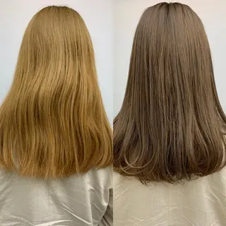 セミロング ヘアアレンジ パーマ カラー メンズ N゜jillva ナンバージルバのヘアスタイル