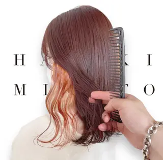 カラー hair salon Ranun髪質改善のヘアスタイル