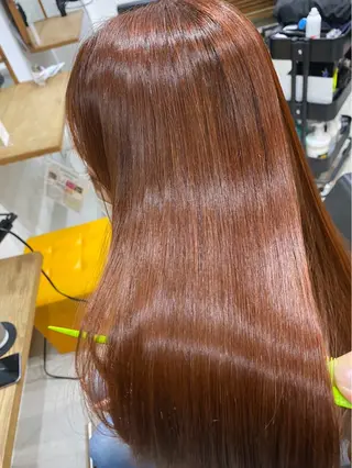 ロング 🦋‪酸性ストレート 艶髪 RISA🦋‪のヘアスタイル