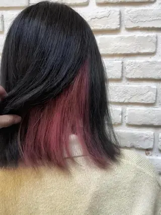 ミディアム カラー 池袋@パーマ 本多のヘアスタイル