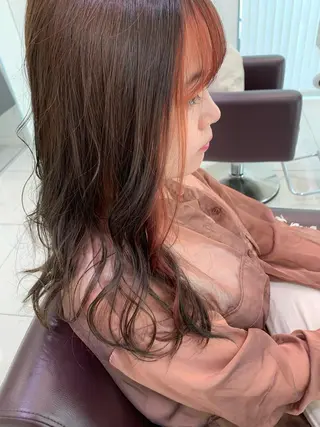 ロング カラー 🌼sunc HINAMI🌼のヘアスタイル