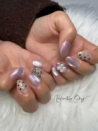 ネイル infinity skyのネイルデザイン