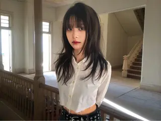 ミディアム カラー ヘアアレンジ BANK'S hair所属・💐ケラチン 髪質改善寺坂雄飛💐のヘアスタイル