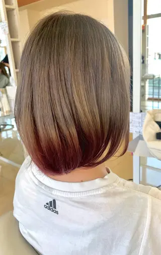 ショート 田中 美有のヘアスタイル