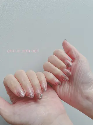 ネイル arm in arm ︎✿Yamamotoのマツエク・マツパデザイン