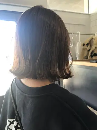 ミディアム 宮本 祥生のヘアスタイル