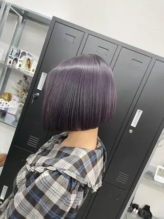 ミディアム カラー パーマ キッズ アイブロウ マツエク・マツパ メンズ ヘアアレンジ ネイル ケアカラーデザイナー 心斎橋/加山のヘアスタイル