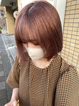 ショート W所属・小林 朋花のヘアスタイル