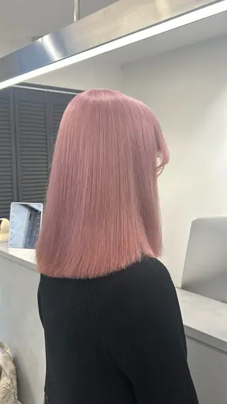 カラー TOMOKA ダブルカラー🌟のヘアスタイル