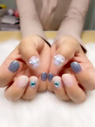 ネイル A.free✧*｡ アレルギー対応✧*｡のネイルデザイン