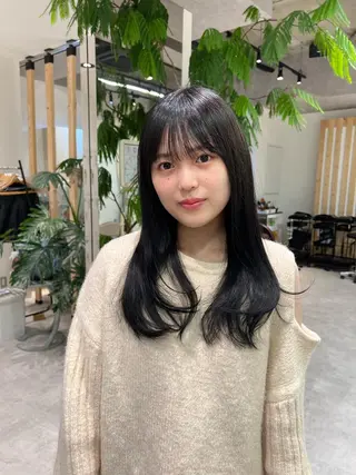 セミロング カラー 🍀お悩み改善憧れの 美髪　小林風雅のヘアスタイル