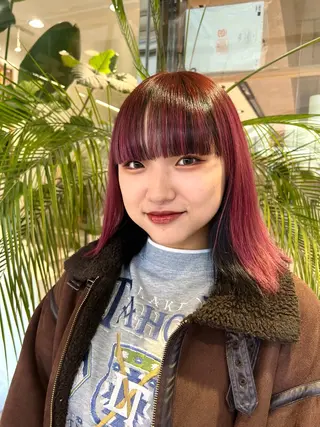 ミディアム カラー 🍀お悩み改善憧れの 美髪　小林風雅のヘアスタイル