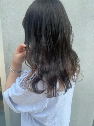 カラー AYANE 韓国ヘア /レイヤーカットのヘアスタイル