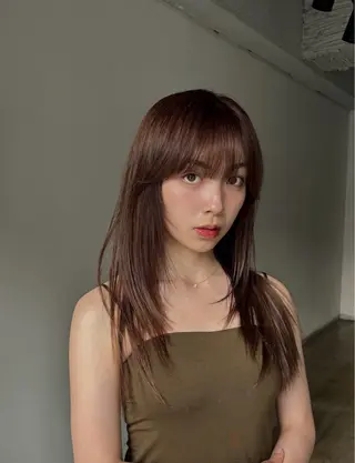 ロング A.C.T C-LOOPUNITED所属・ボブ/透明感カラー/ あかねのヘアスタイル