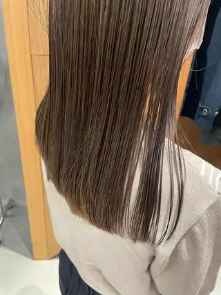 セミロング Cafune juntos YOLO所属・大阪美容師/ スパニスト/東本真菜のヘアスタイル