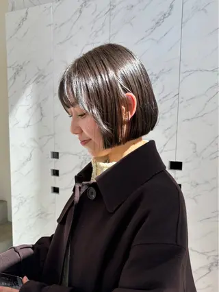 ショート カラー miu /透明感カラーのヘアスタイル