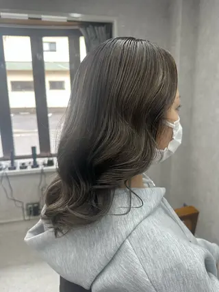 ロング カラー Lien 深井店のヘアスタイル