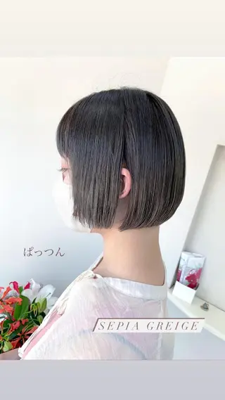ショート カラー ビューティー　クララ所属・🌈miu miu hair✂️💕のヘアスタイル