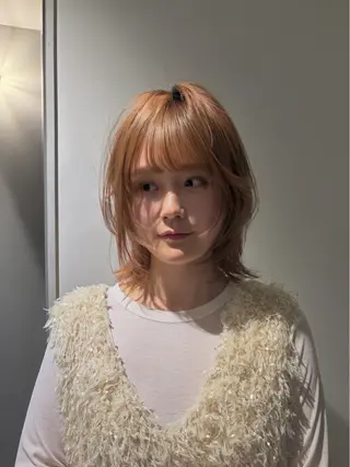 ミディアム TERU ADACHIのヘアスタイル