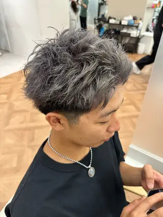 カラー メンズ 【メンズ特化美容師】 山﨑　凌のヘアスタイル