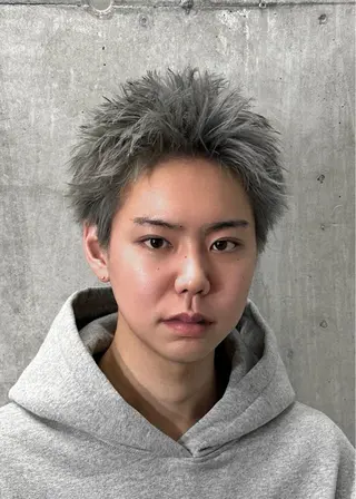 ショート カラー メンズ ドアベル所属・中原 祥太のヘアスタイル