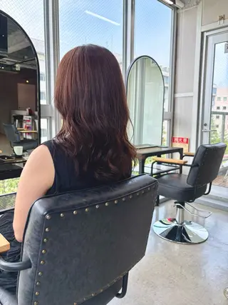 セミロング 伊藤 優花のヘアスタイル