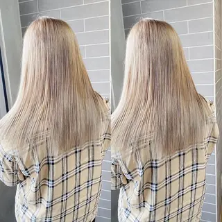 ロング カラー yori SAPPORO所属・yoriダブルカラー 代表すがわらのヘアスタイル