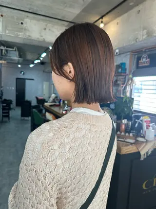 ショート C’LD hair  produce /シールドヘア所属・モテ髪/ボブ/ショー ト/アダチフウトのヘアスタイル