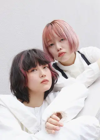 ミディアム カラー オシャレ髪✔️ 店長オオキアキヒロのヘアスタイル