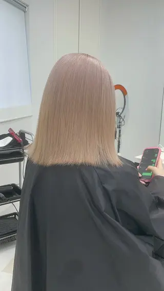 ミディアム カラー B.Chance カラーリスト　ペーのヘアスタイル