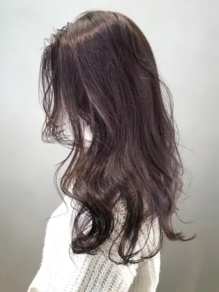 セミロング カラー ITbyALBUM 下北沢店のヘアスタイル