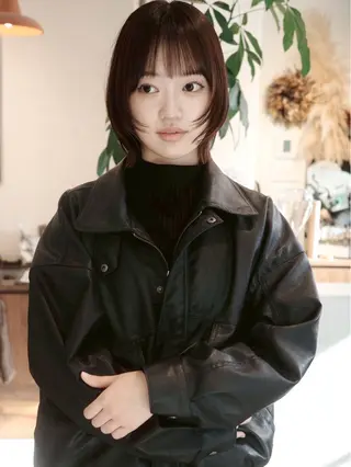 ショート (h)wim ウィムのヘアスタイル