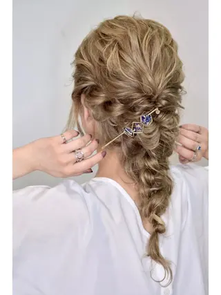 ロング ヘアアレンジ 💎髪質改善特化/ 町田莉彩💎のヘアスタイル