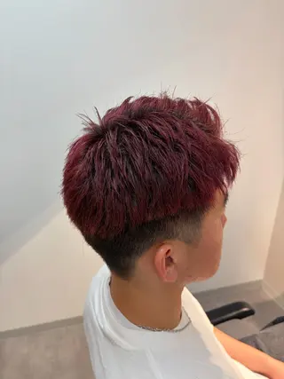 カラー 韓国メンズヘア千葉駅 矯正パーマ/橋本のヘアスタイル