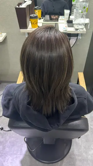 ミディアム 艶カラー/髪質改善 /HANAのヘアスタイル