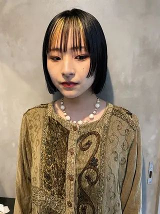 ロング カラー パーマ VIE表参道所属・艶感カラー/縮毛 矯正/りょお🫧のヘアスタイル