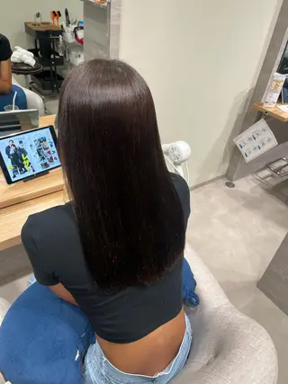 カラー pollen dressers smart saron所属・pollen moekaのヘアスタイル