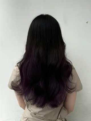 セミロング カラー 【公式】amble luxe池袋東口🩷のヘアスタイル